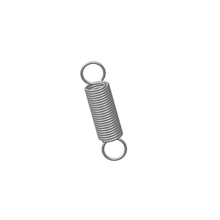 Extension Spring, O= .250, L= 1.03, W= .025 R S/U